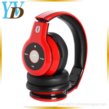 Red Fashionable Wireless Sports Device Portable Foldable Bluetooth Headphone (YWD-T10)
